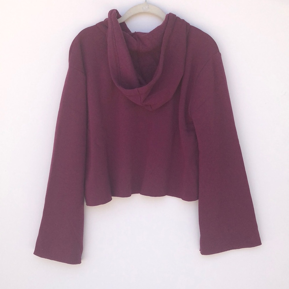 NWT BP Purple Magenta Bell Sleeve Sweater - Picture 6 of 7